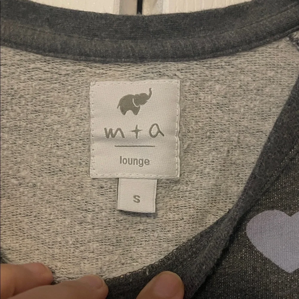 Boutique m+a hearts  Crewneck Lounge